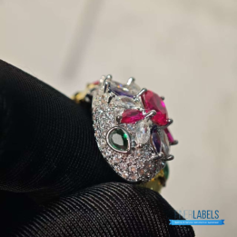 QC Bvlgari-inspired Serpenti Snake Ring