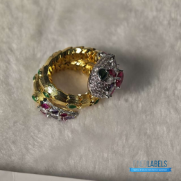 QC Bvlgari-inspired Serpenti Snake Ring