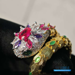 QC Bvlgari-inspired Serpenti Snake Ring