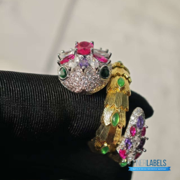 QC Bvlgari-inspired Serpenti Snake Ring
