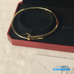QC Cartier Juste En Clou Gold Bangle