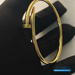 QC Cartier Juste En Clou Gold Bangle