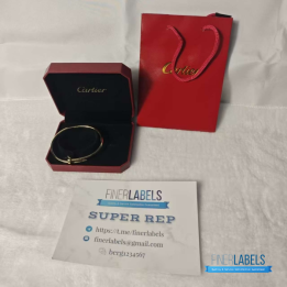 QC Cartier Juste En Clou Gold Bangle
