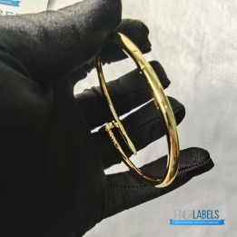 QC Cartier Juste En Clou Gold Bangle