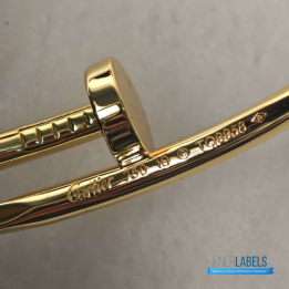 QC Cartier Juste En Clou Gold Bangle