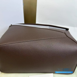 QC Loewe Small Puzzle Edge Bag in Taupe or Brown