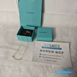 Tiffany & Co. T Smile Diamond Pendant Necklace