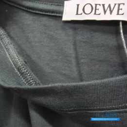 QC Loewe Cotton Two-Tone-Anagram T-Shirt