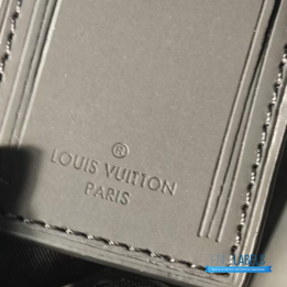 QC Louis Vuitton Keepall Bandoulière 55 in Monogram Eclipse Canvas