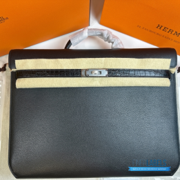 QC Hermès Kelly Dépêches Business Briefcase