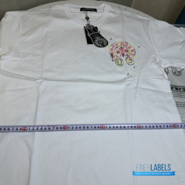 QC Chrome Hearts White MC2 Saint Barth Tee