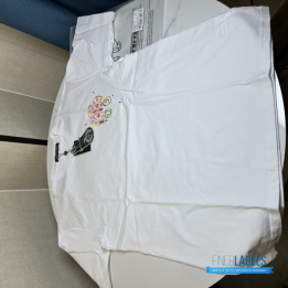 QC Chrome Hearts White MC2 Saint Barth Tee