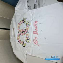 QC Chrome Hearts White MC2 Saint Barth Tee