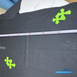 QC Chrome Hearts Green Cross Patches Tee