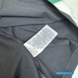 QC Gucci Cotton Piquet Polo Shirt in Green and Red Striped Web Collar