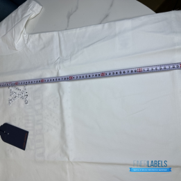 QC Louis Vuitton White Embroidered t-shirt