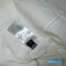 QC Louis Vuitton White Embroidered t-shirt