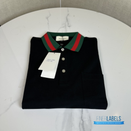 Gucci Cotton Piquet Polo Shirt