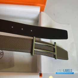 QC Hermès H D'Ancre Reversible Belt