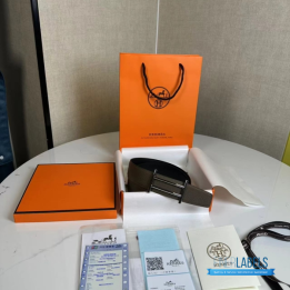QC Hermès H D'Ancre Reversible Belt