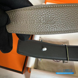QC Hermès H D'Ancre Reversible Belt