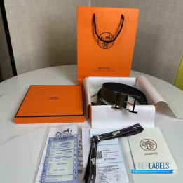 QC Hermès H au Carré Belt