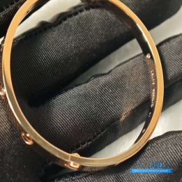 QC Cartier Love Bracelet in 18k Rose Gold