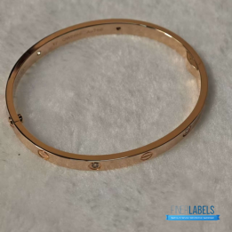 QC Cartier Love Bracelet in 18k Rose Gold