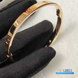 QC Cartier Love Bracelet in 18k Rose Gold