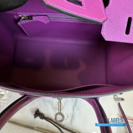 QC Hermès Birkin Purple Handbag