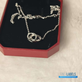 Cartier Love Necklace in 18K white gold