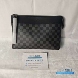Louis Vuitton Pochette Voyage in Damier Graphite canvas