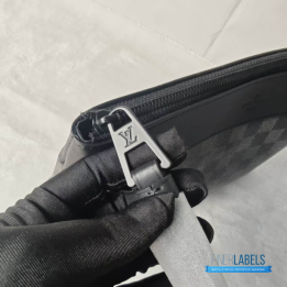 QC Louis Vuitton Pochette Voyage in Damier Graphite canvas