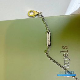 VCA Sweet Alhambra Bracelet in 18k white gold