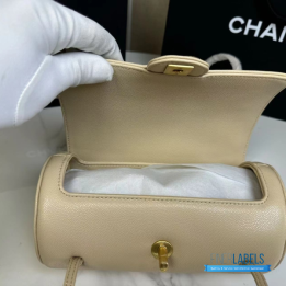 Chanel Preppy Coco Small Bowling Bag