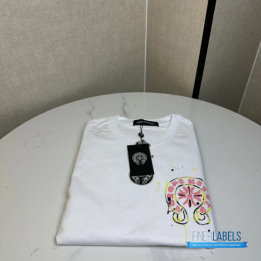 QC Chrome Hearts White MC2 Saint Barth Tee