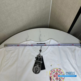 QC Chrome Hearts White MC2 Saint Barth Tee
