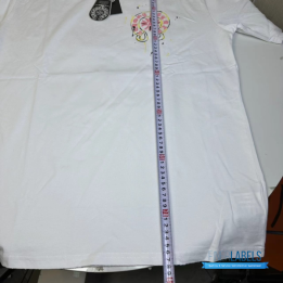QC Chrome Hearts White MC2 Saint Barth Tee