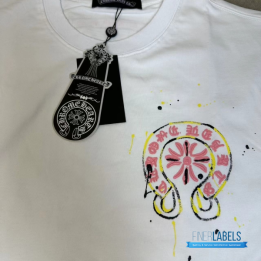QC Chrome Hearts White MC2 Saint Barth Tee