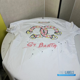 QC Chrome Hearts White MC2 Saint Barth Tee