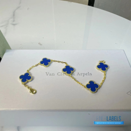VCA Vintage Alhambra 5-motif Bracelet