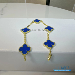 VCA Vintage Alhambra 5-motif Bracelet