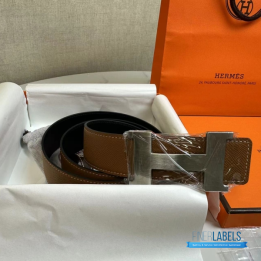 Hermès Constance reversible belt