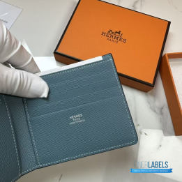 Hermès Citizen Twill Compact Wallet