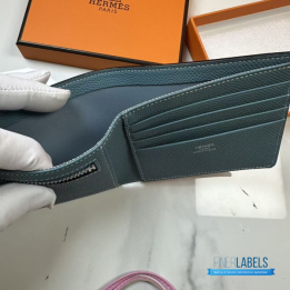 Hermès Citizen Twill Compact Wallet