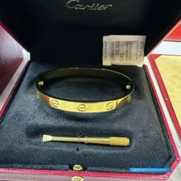 QC Cartier Love Bangle 18K Yellow Gold