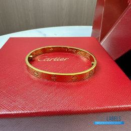 QC Cartier Love Bangle 18K Yellow Gold