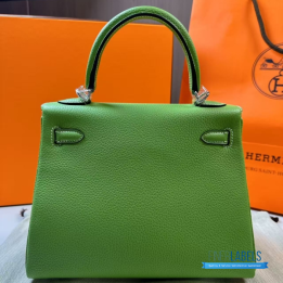 QC Hermes Kelly 25 Green