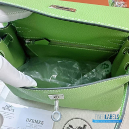 QC Hermes Kelly 25 Green