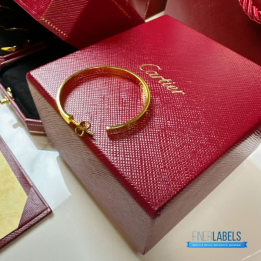 QC Cartier Love Hoop Earring (Big Yellow)